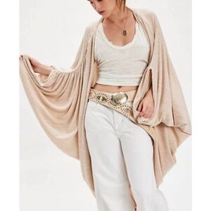 Free People oversized cocoon duster